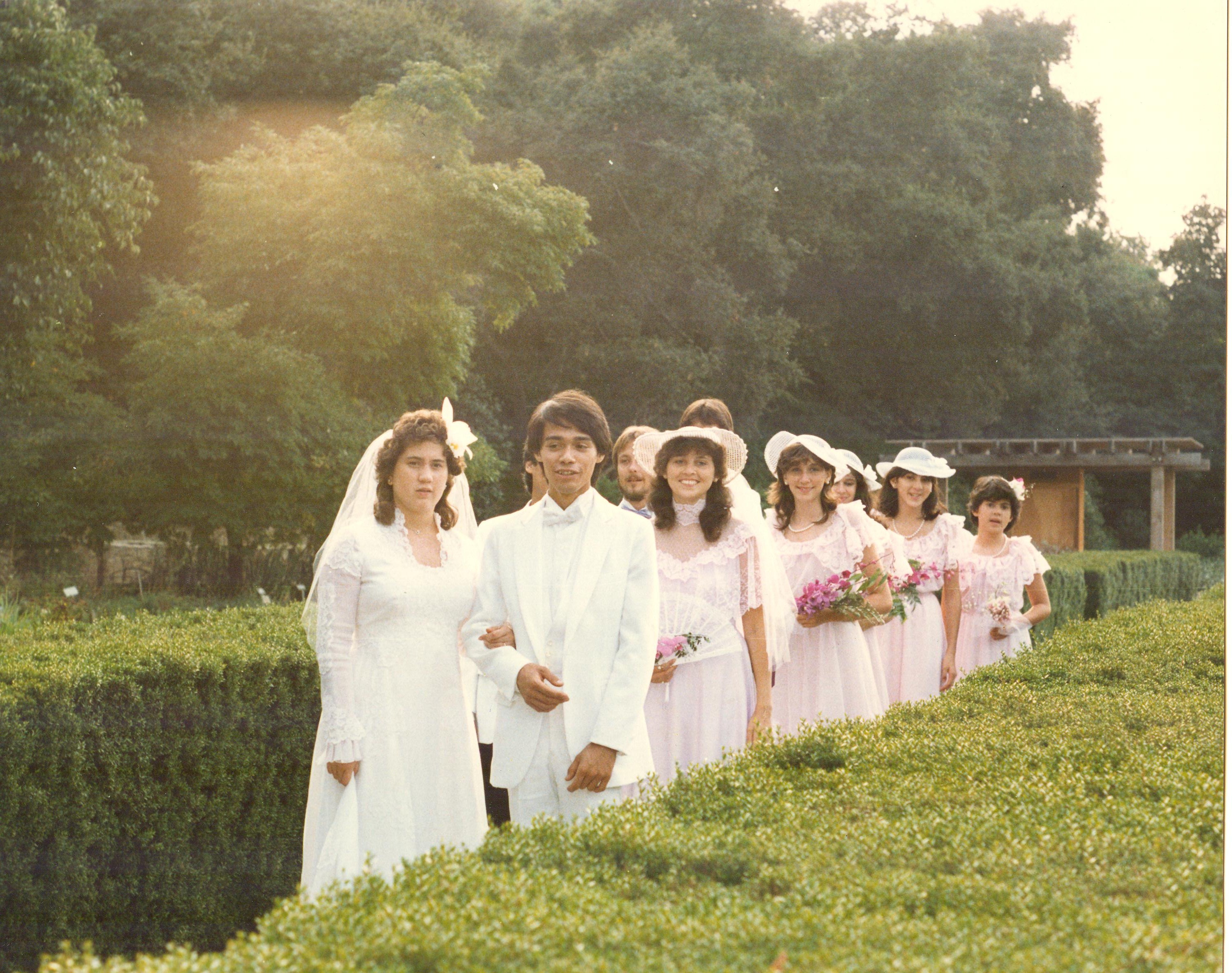 de Quilettes: Our Wedding Party 10.16.1983